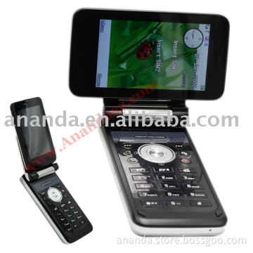 Rotatable screen tv mobile phone AK-F698